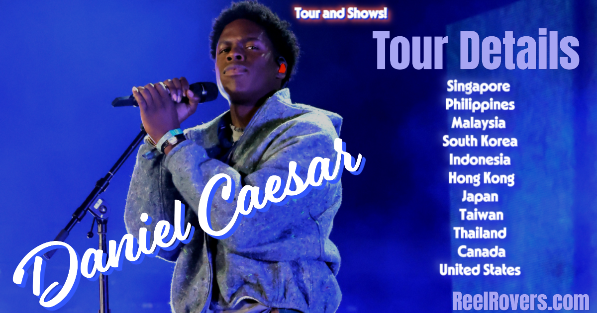 Daniel Caesar Son of Spergy Tour 2026 poster